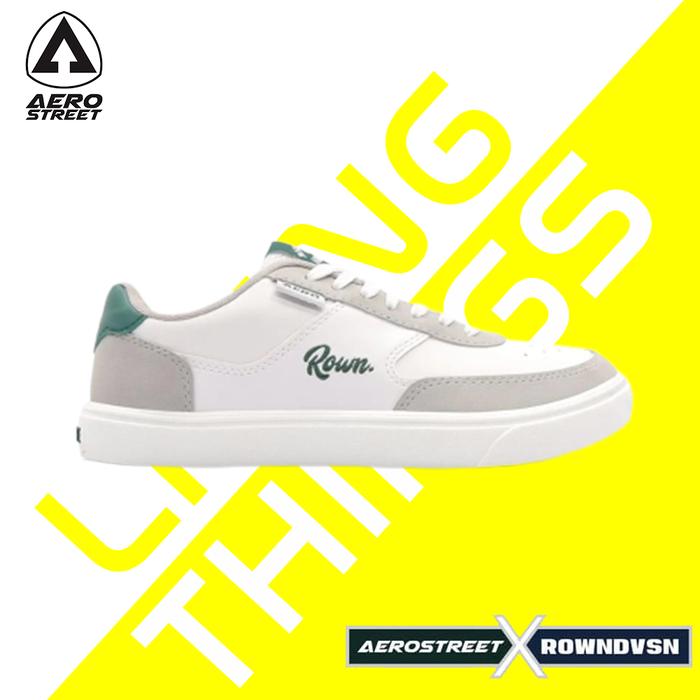 Aerostreet x RownDivision Army - Sepatu Sneaker Casual Rowndvsn Aero