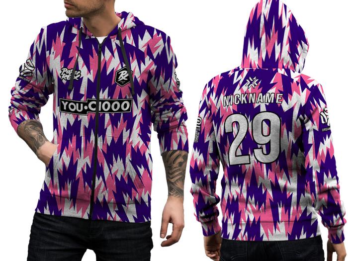 Jaket Hoodie Sweater Gaming Valorant Paper Rex Champion Full Print Pri