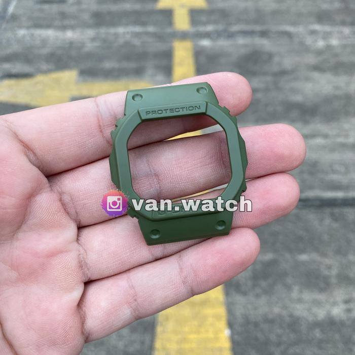 BEZEL Casio Gshock DW 5600  / DW-5600ET-3 Hijau ORIGINAL