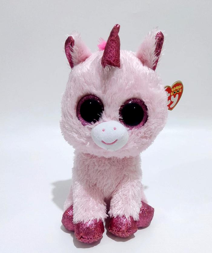 Boneka Unicorn TY Darling Beanie Babies Original Plush Doll