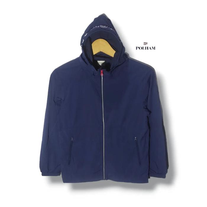 POLHAM Kids Running Pocketable Jacket Size 140 fit anak 8-10 (P55xL44)