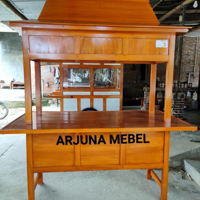 GEROBAK ANGKRINGAN ATAP JOGLO CUSTOM