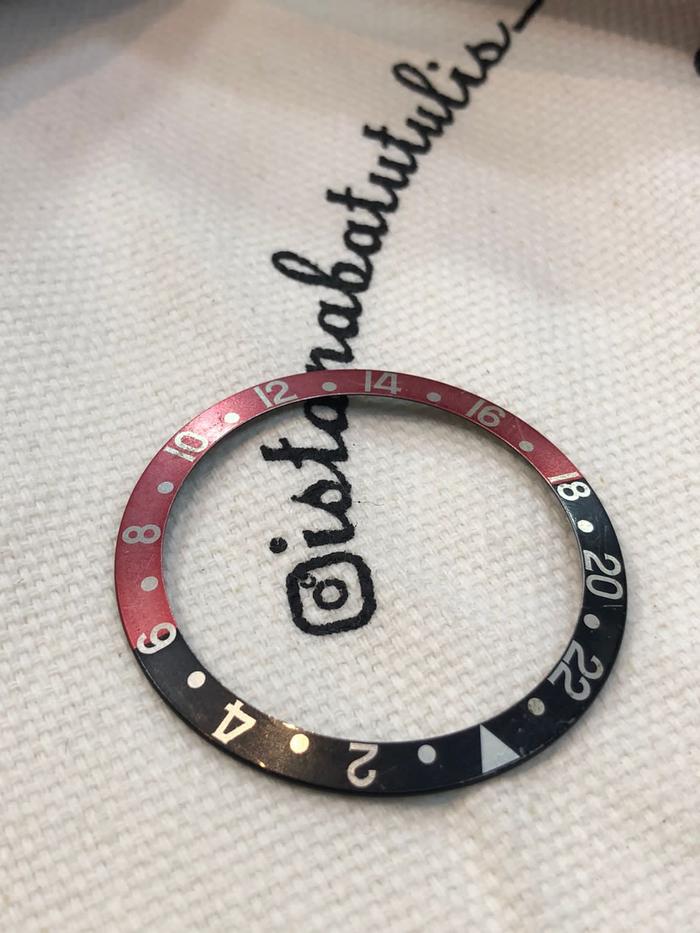 ring rolex black and red coke bezel
