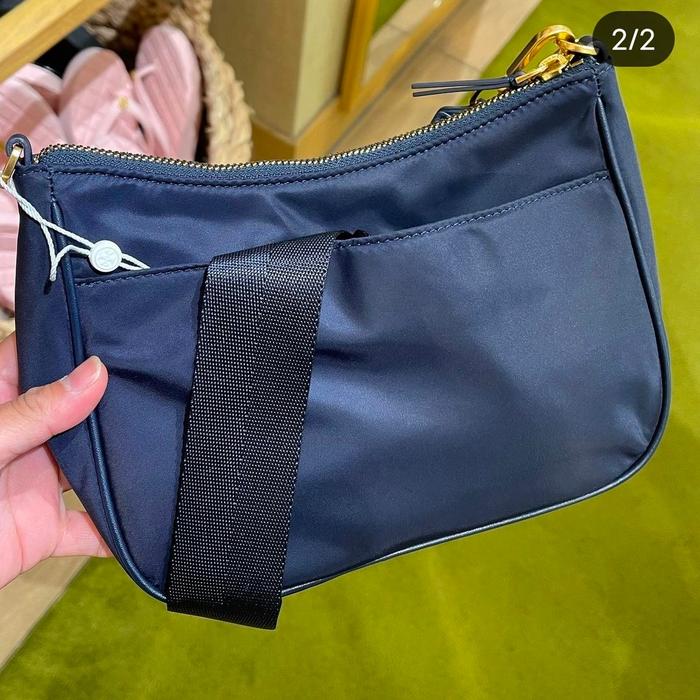 Shoulder Bag Nylon Navy