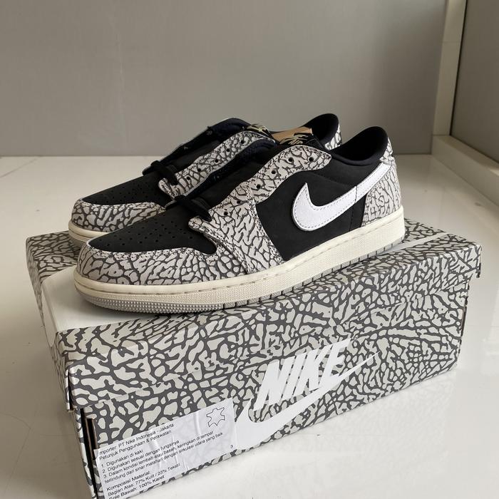 Air Jordan 1 Low OG Elephant Print