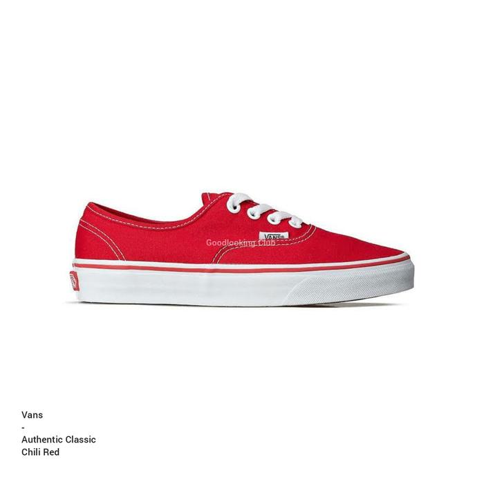 Vans Authentic Chili Red Original