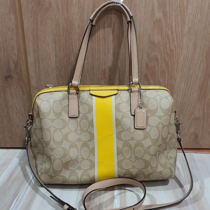 Tas Wanita Coach Bag Yellow Original