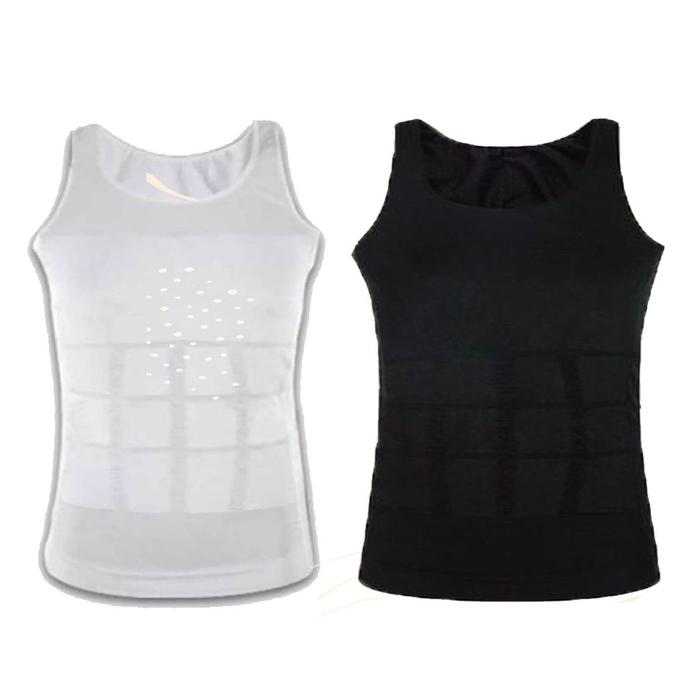 Slim N Lift Body Shaper For Men Singlet Kaos Baju Pelangsing Pria