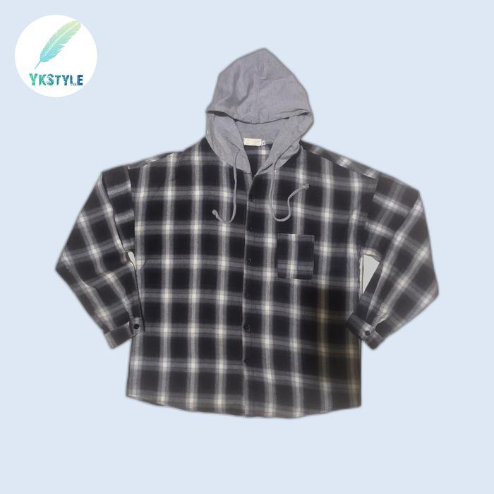 kemeja flanel Hoodie veterano agcn