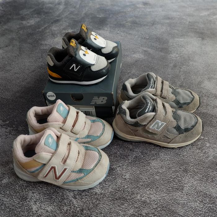 New Balance Kids Toddler 574 Pinguin 990 v5 Like New No Minus !