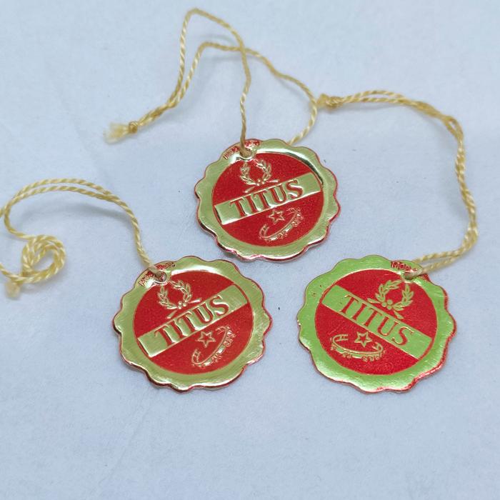 Titus hang tag ori swiss made solvil et titus label merk jam tangan