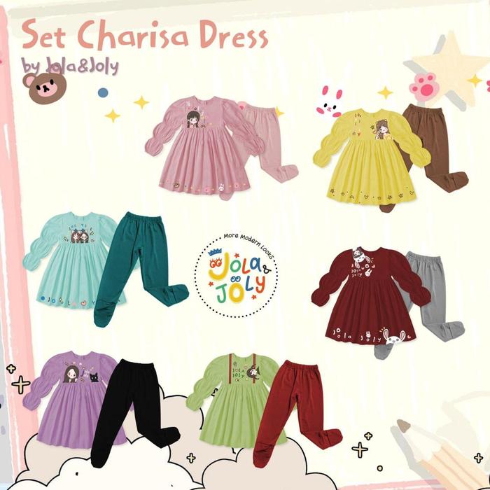 Set Charisa Dress by Jola Joli