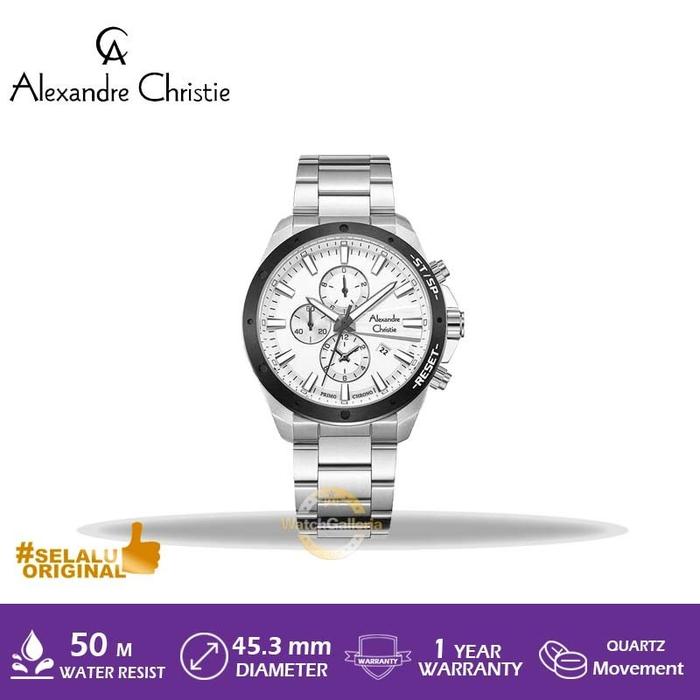 Jam Tangan Alexandre Christie AC 6669 MC BTBSL AC 6669 Original Murah