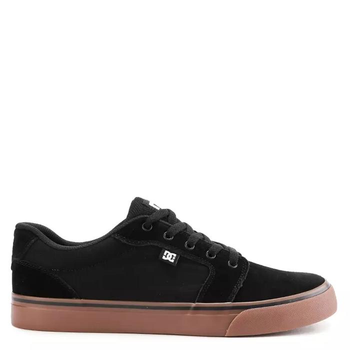 DC - SEPATU SNEAKERS PRIA ORIGINAL - Anvil Black/Gum