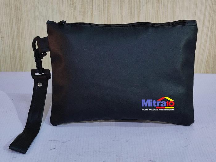 Cluth Kulit Sintesis Logo Mitra 10/Handbag Dompet Logo Mitra 10