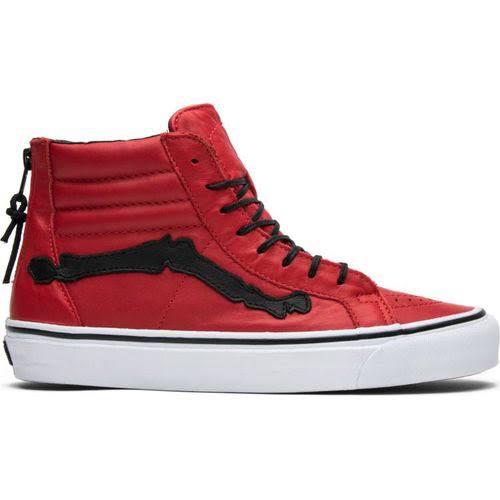 RARE ITEM VANS SK8 HIGH LX X BLENDS CHILLI RED VAULT OG ORIGINAL