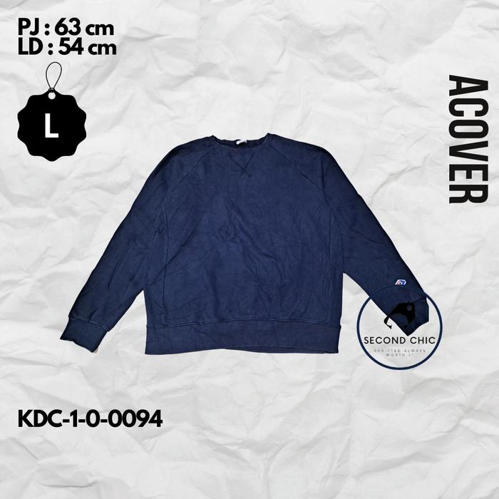 Crewneck ACOVER ORIGINAL | Crewneck Pria | Sweater ACOVER | Crewneck