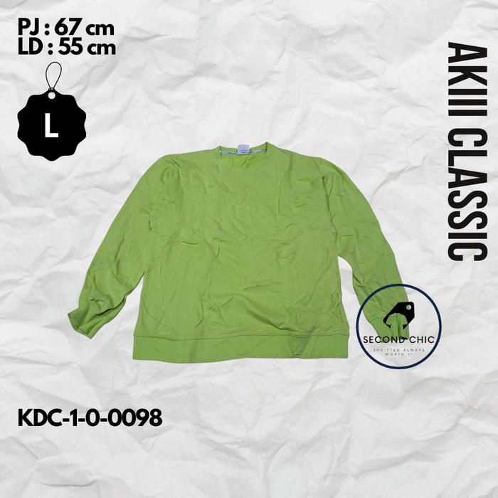 Crewneck AKIII CLASSIC ORIGINAL | Crewneck Pria | Sweater AKIII