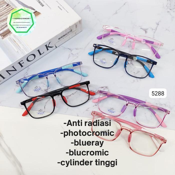 kacamata anak ringan dengan lensa SV cr cyl tinggi