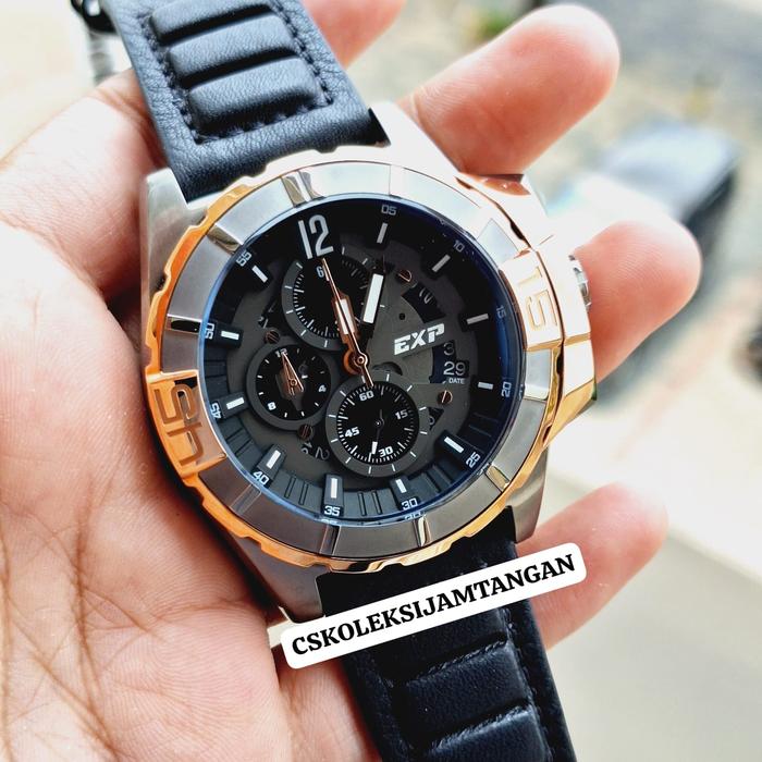JAM TANGAN PRIA EXPEDITION E 3010 E3010 EXP3010 GREY ROSEGOLD ORIGINAL
