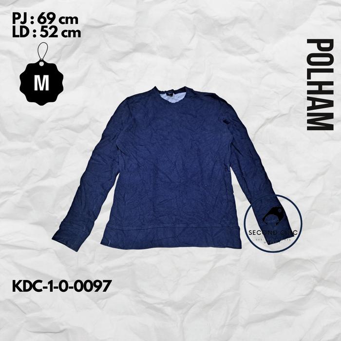 Crewneck POLHAM ORIGINAL | Crewneck Pria | Sweater POLHAM | Crewneck