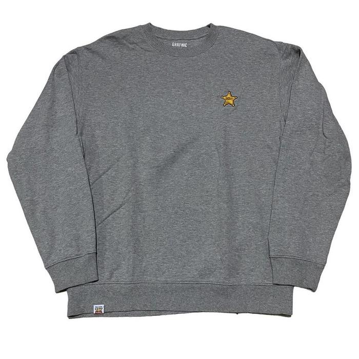 Graphic tee toy story woody the sheriff crewneck
