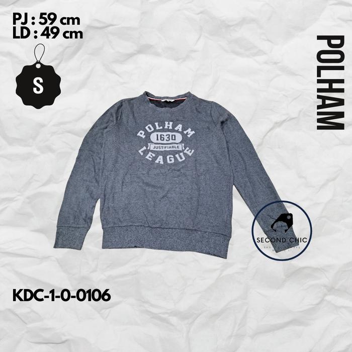 Crewneck POLHAM ORIGINAL | Crewneck Pria | Sweater POLHAM | 106
