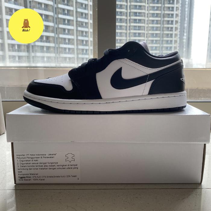 Air Jordan 1 Low Black and White Panda 2023 - Original Jordan Panda