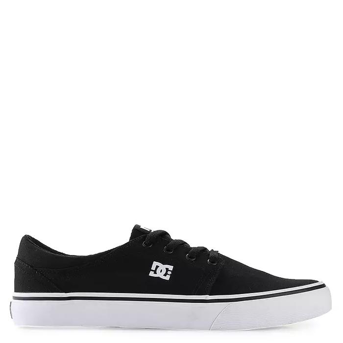 DC - SEPATU SNEAKERS PRIA ORIGINAL - Trase Tx  Black/White