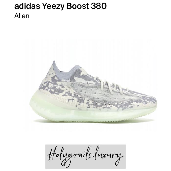 Adidas Yeezy Boost 380 Alien 100% Original