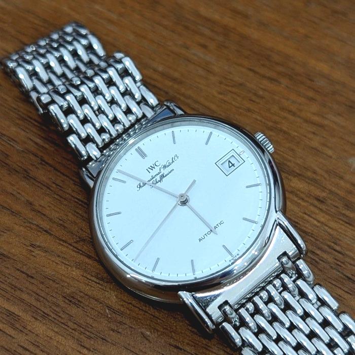 IWC Scaffhausen Portofino Watch With Rare Bracelet 3513 Jam Tangan