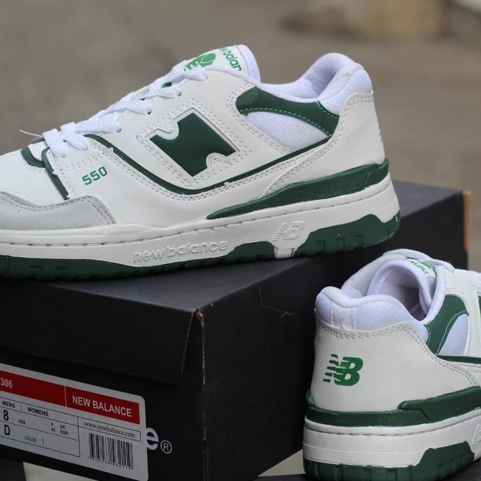 sepatu fashion pria wanita NB 550 premium ori bnib