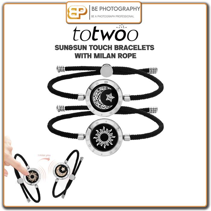 Totwoo Sun & Moon Touch Bracelets / Totwoo Smart Couple Bracelets