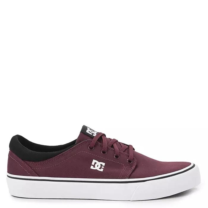 DC - SEPATU SNEAKERS PRIA ORIGINAL - Trase Tx  Wine/Black