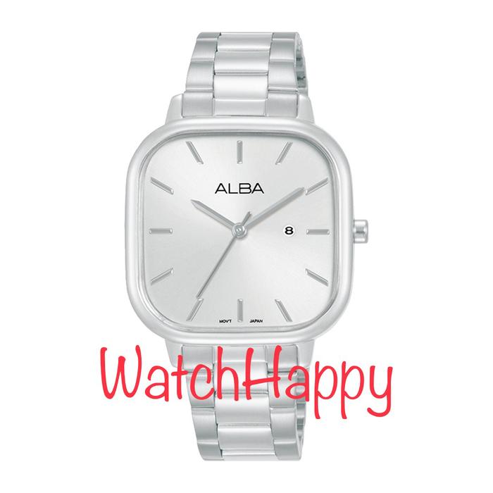 ALBA AH7BZ5X1 LADIES SILVER WHITE DIAL AH7BZ5 STAINLESS STRAP ORIGINAL