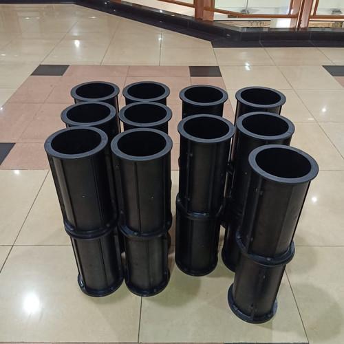 Cetakan Silinder Beton Bahan Plastik ABS 15 X 30Cm