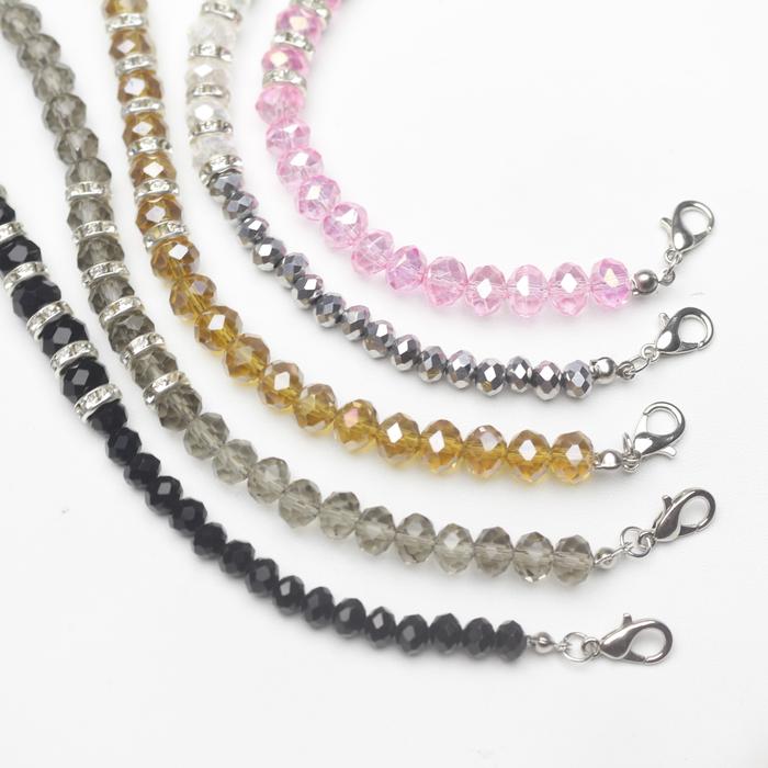 Konektor Masker Hijab - Mote Crystal / Konektor Masker Mote Kristal