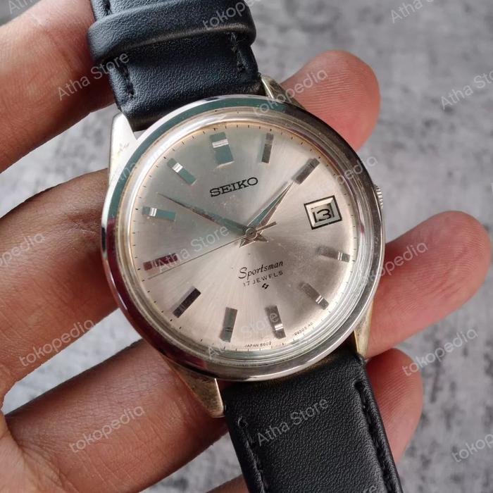 SEIKO SPORTSMAN 6602 9982 ORIGINAL Vintage Rare Item Made Japan LANGKA SPORTMAN