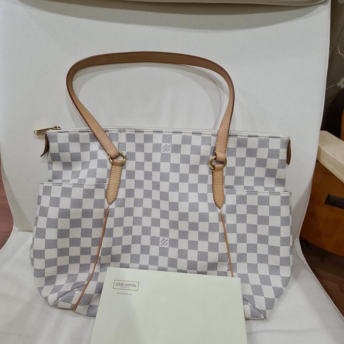 TAS LV TOTALLY MM DAMIER AZUR (N51262) ORI (PRELOVED)