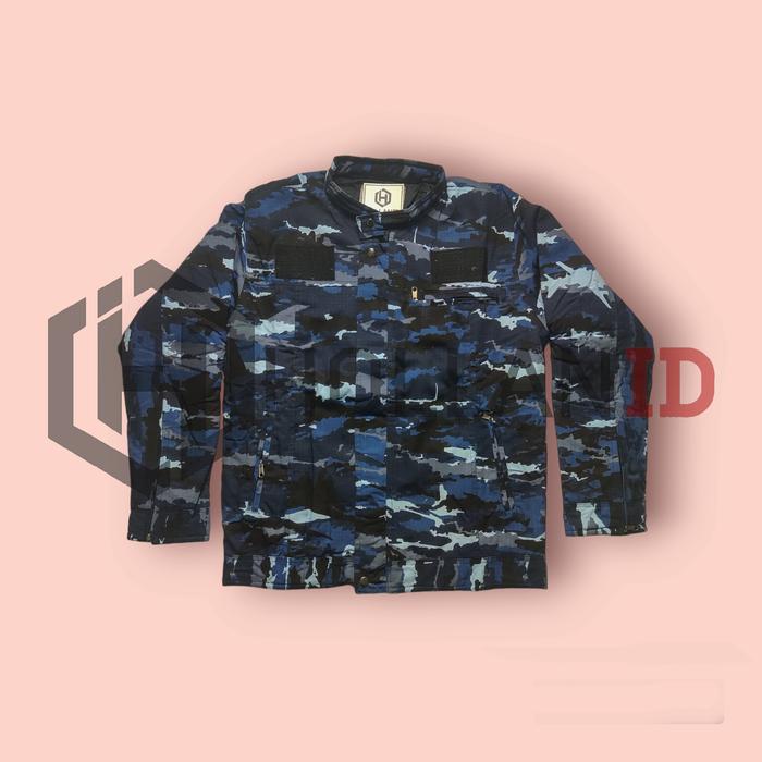 JAKET ABG TENTARA BIRU LORENG ANGKATAN UDARA / ARMY CAMO TACTICAL TNI