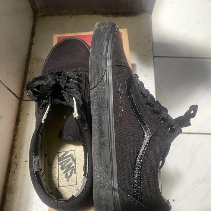 Vans old skool full black original (second)