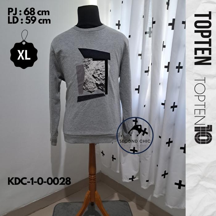 Crewneck TOPTEN ORIGINAL | Crewneck Pria | Sweater TOPTEN | Crewneck2