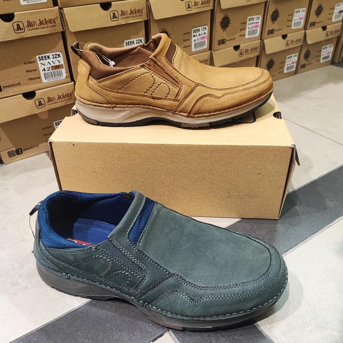 Sepatu Slip on Jim joker pria Mony