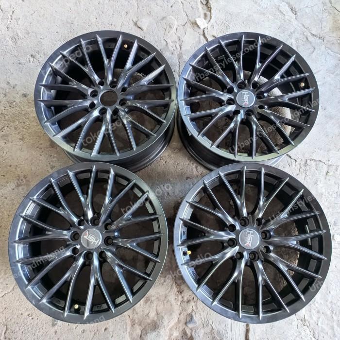 velg mobil bekas HSR brang R16x7 et 40 pcd 4x100/114 pnp jazz, avanza