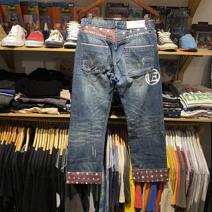 FRAGMENT DESIGN X UNIFORM EXPERIMENT X LEVIS - 505 DISCO DEEP INDIGO
