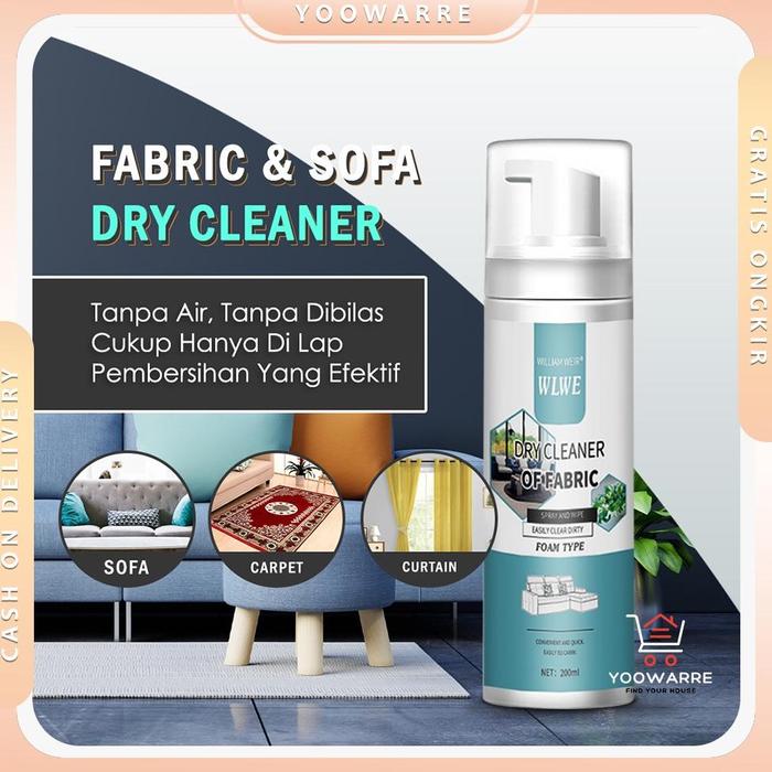 Pembersih Noda Kain Sofa Karpet Matras Sepatu Canvas Anti Bakteri