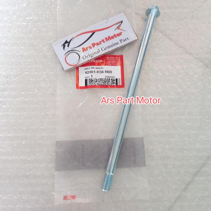 BAUT AS RODA VELG BAN BELAKANG SONIC 150 SUPRA GTR SONIC150 ORIGINAL