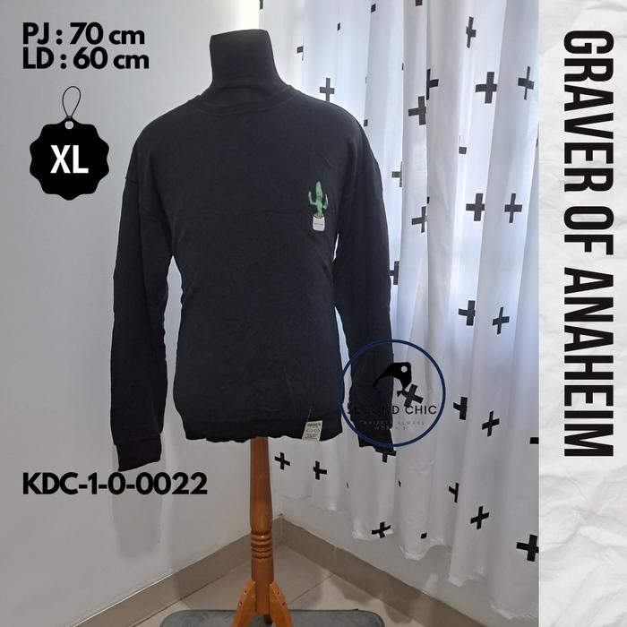 Crewneck GRAVER ORIGINAL | Crewneck Pria | Sweater GRAVER | Crewneck