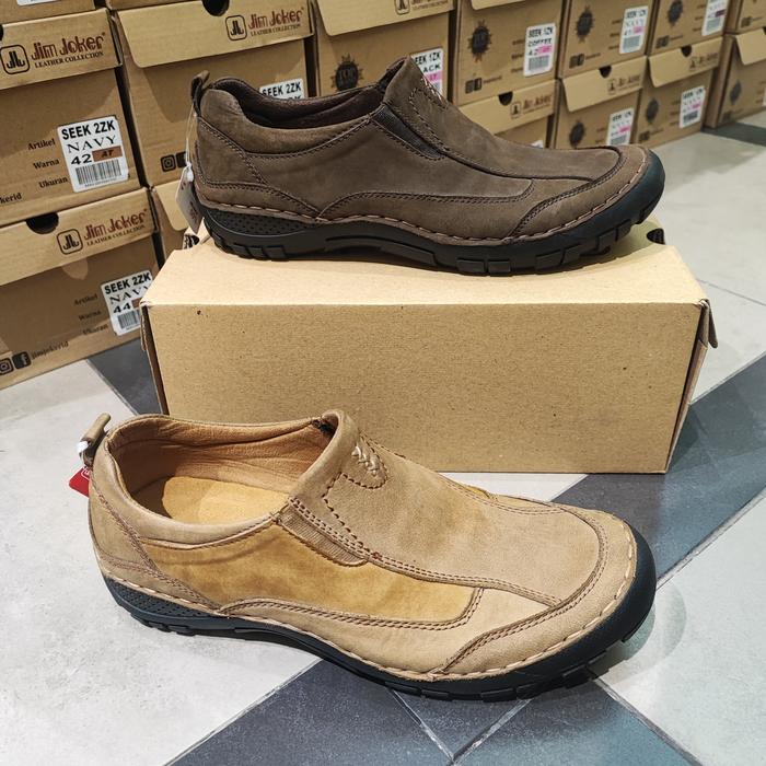 Sepatu Kulit pria Slip on Jim joker Haper 73