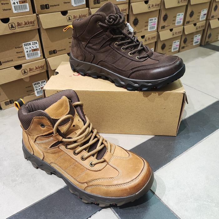 Sepatu Boots Kulit  Jim joker Pria Pure 1